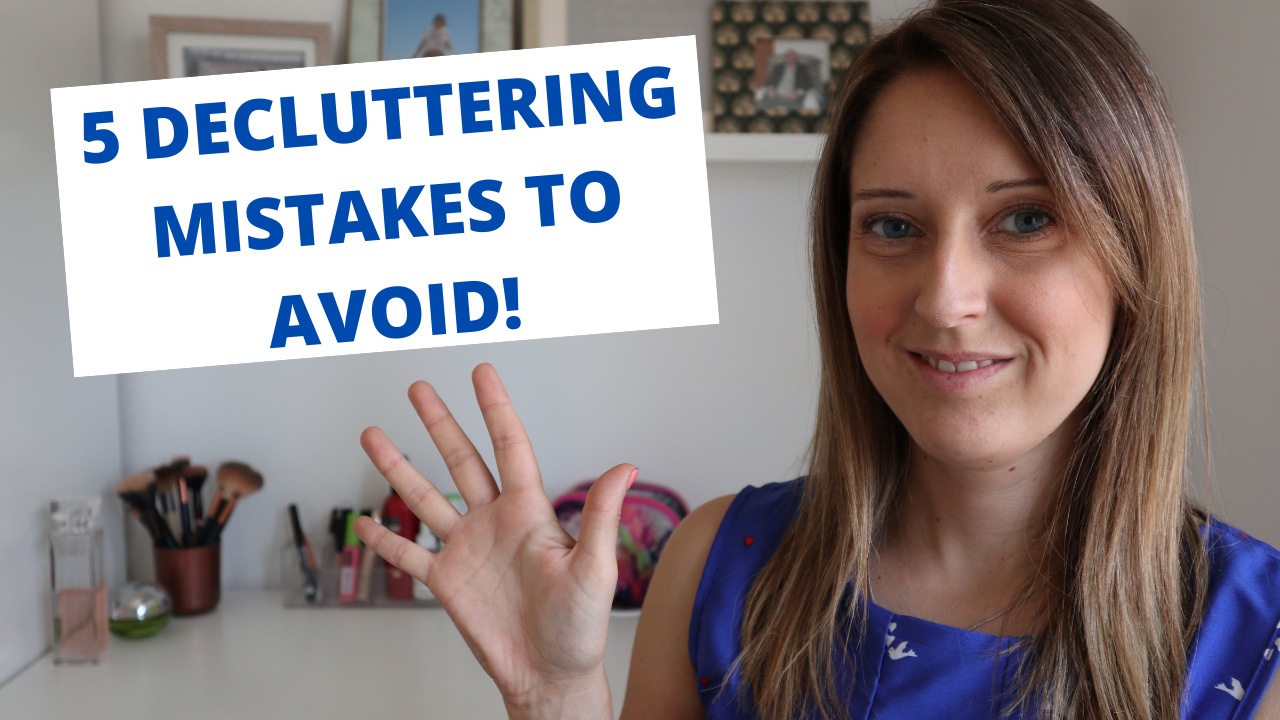 5 decluttering mistakes to avoid