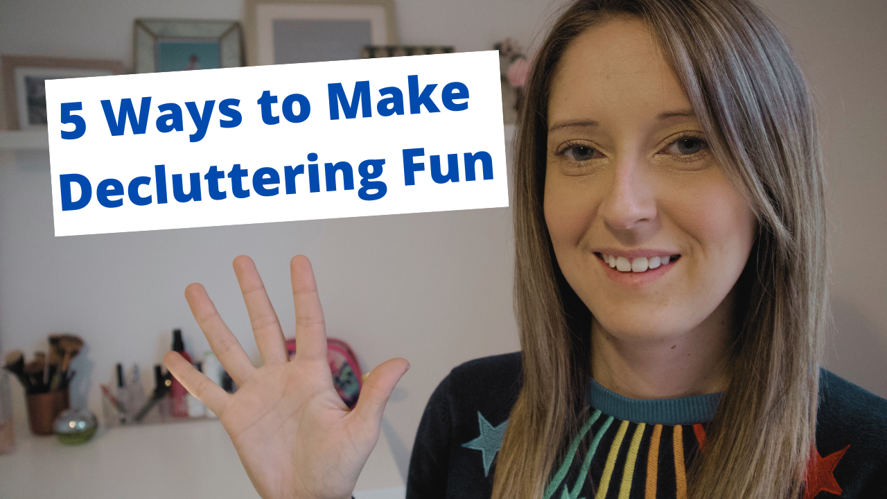 5 ways to make decluttering fun