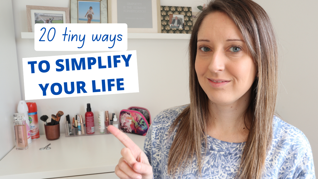 tiny ways to simplify your life