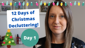 12 days of christmas decluttering