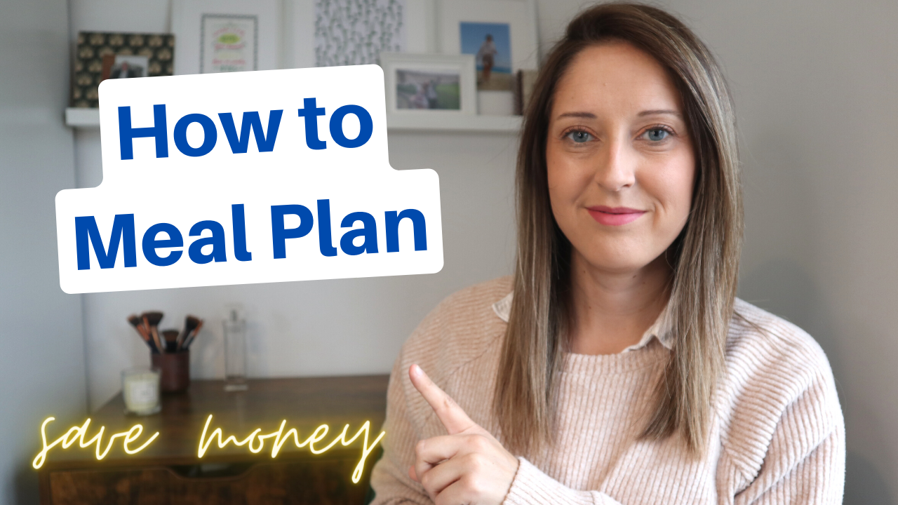 How to meal plan to save time and money.