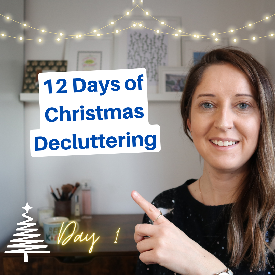 12 Days of Christmas Decluttering: Declutter Your Home: One Month Challenge