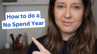 How To Do a No Spend Month or Year