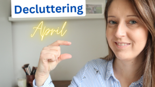 April Little Acts of Decluttering