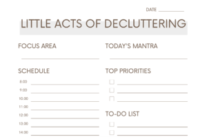 little acts planner