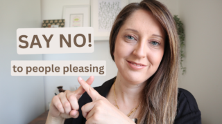 say no to people pleasing