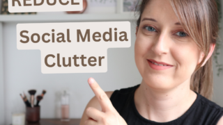 social media clutter
