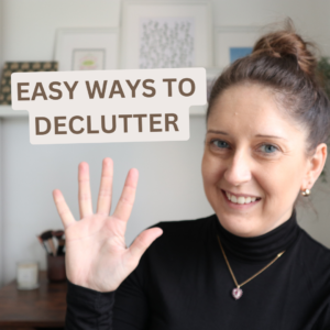 Easy ways to declutter