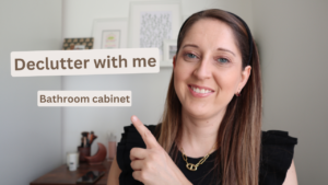 Declutter with me: Bathroom Cabinet