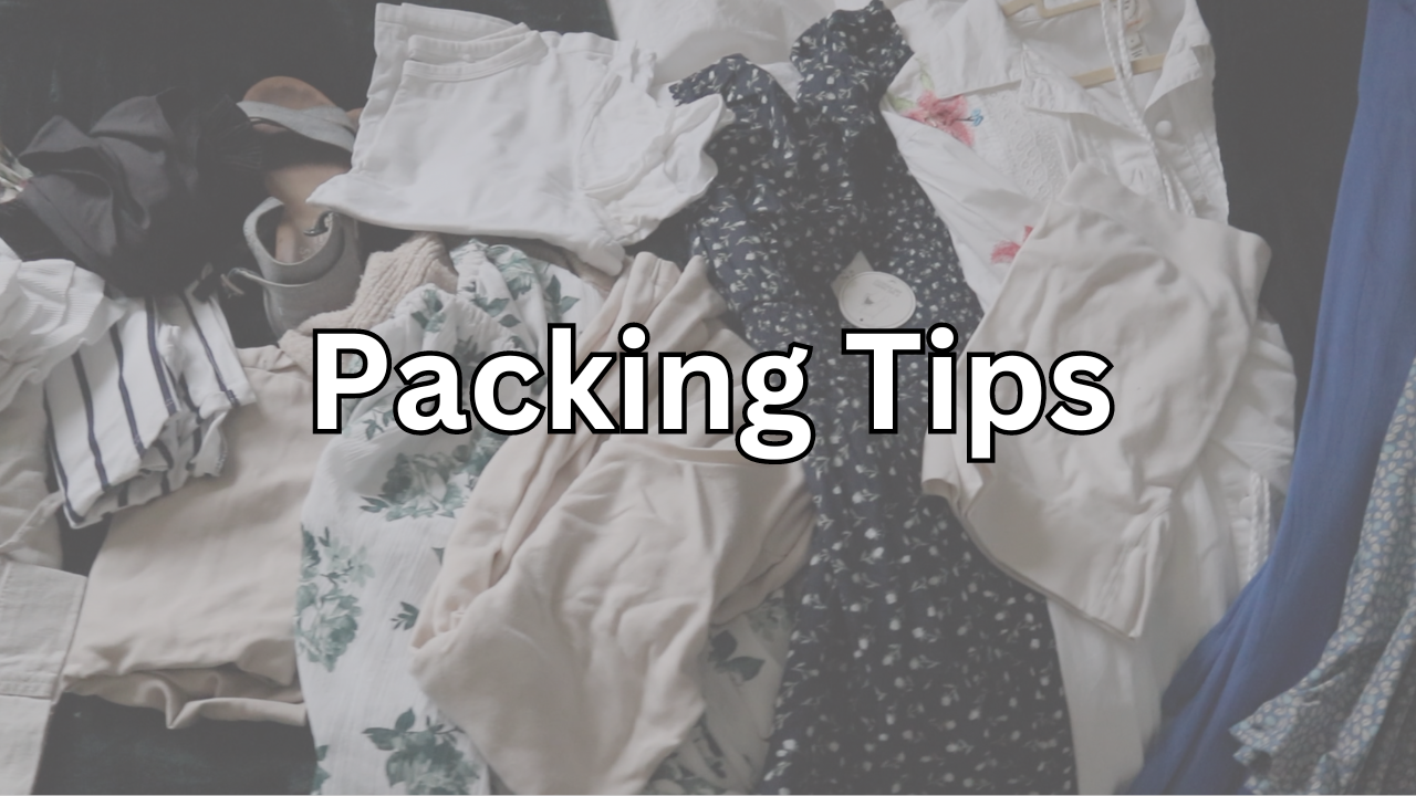 minimalist packing tips